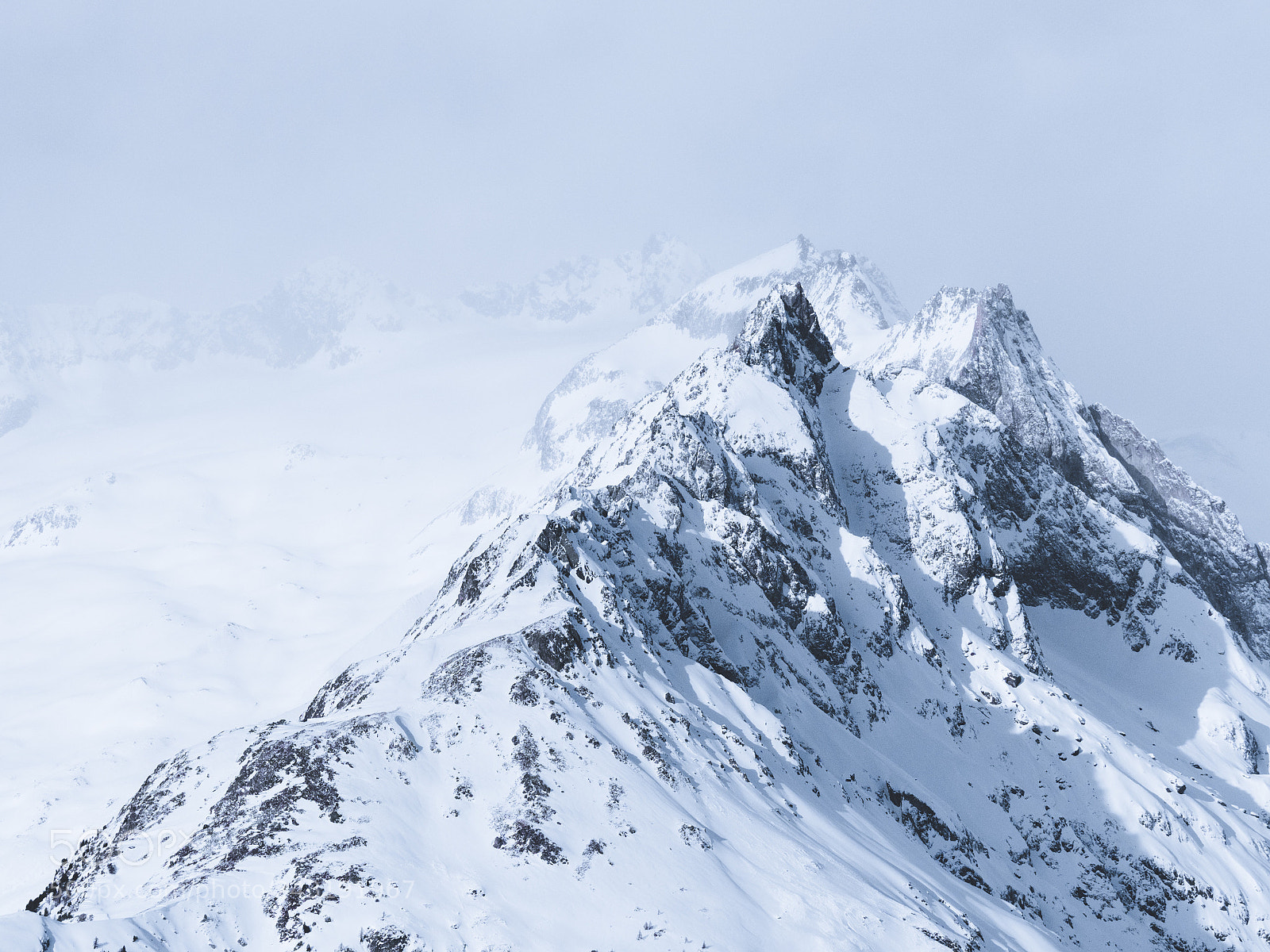 Olympus OM-D E-M1 Mark II sample photo. Winter alps photography