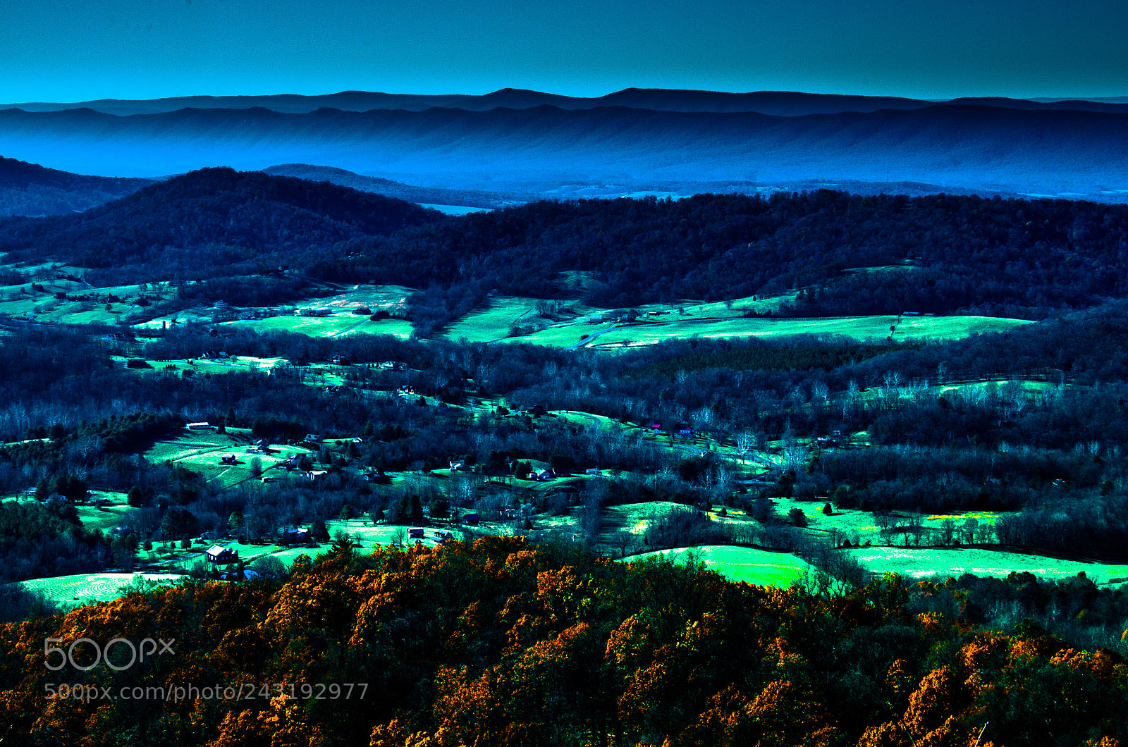 Pentax K-50 sample photo. Shenandoah national park views photography