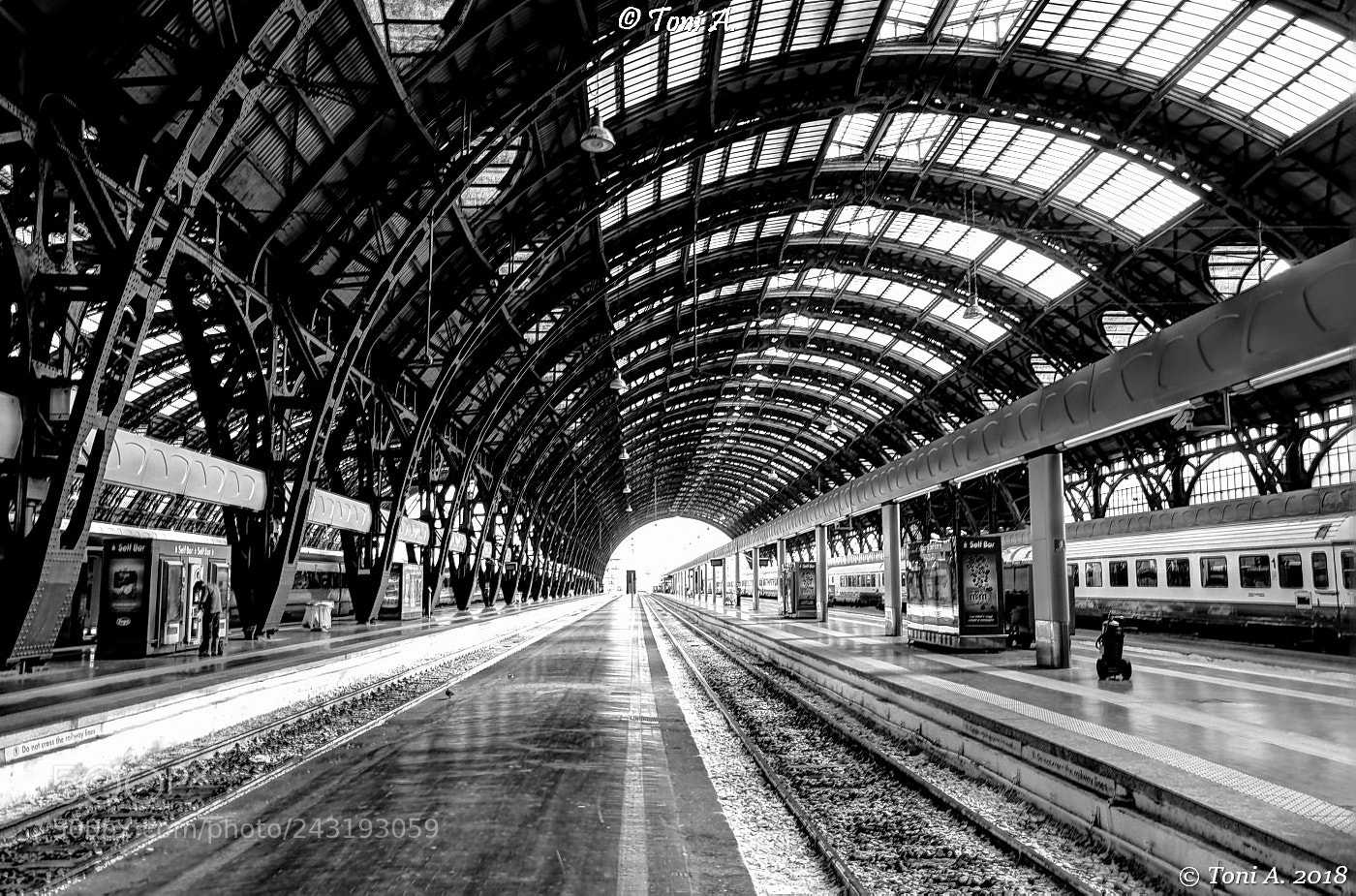 Pentax K-5 II sample photo. Railway station photography