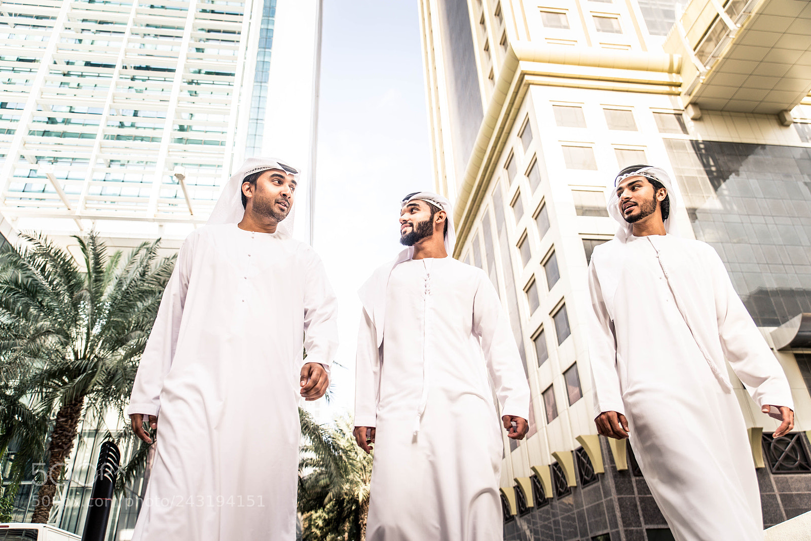 Nikon D610 sample photo. Arabian businessmen meeting outdoors photography