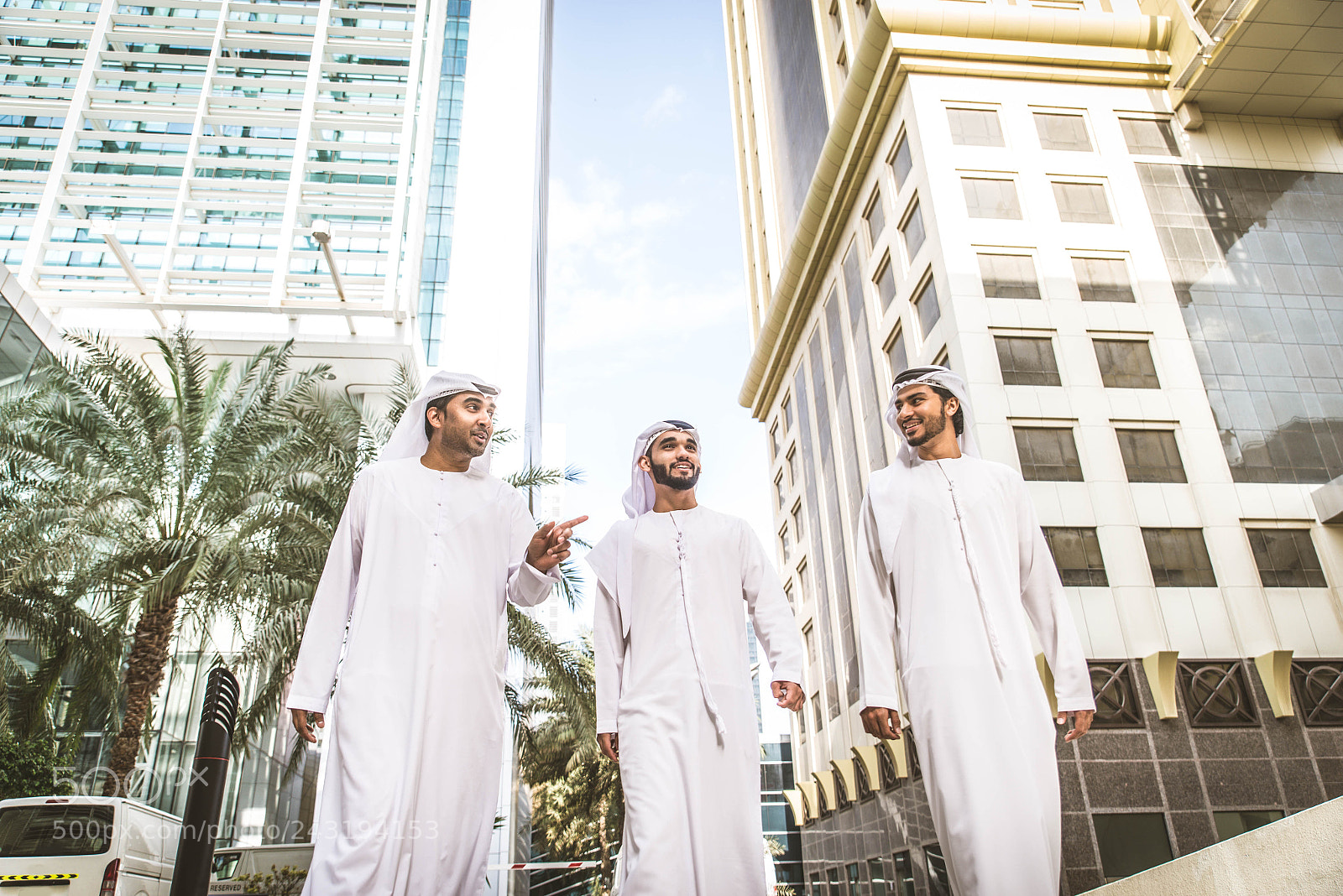 Nikon D610 sample photo. Arabian businessmen meeting outdoors photography
