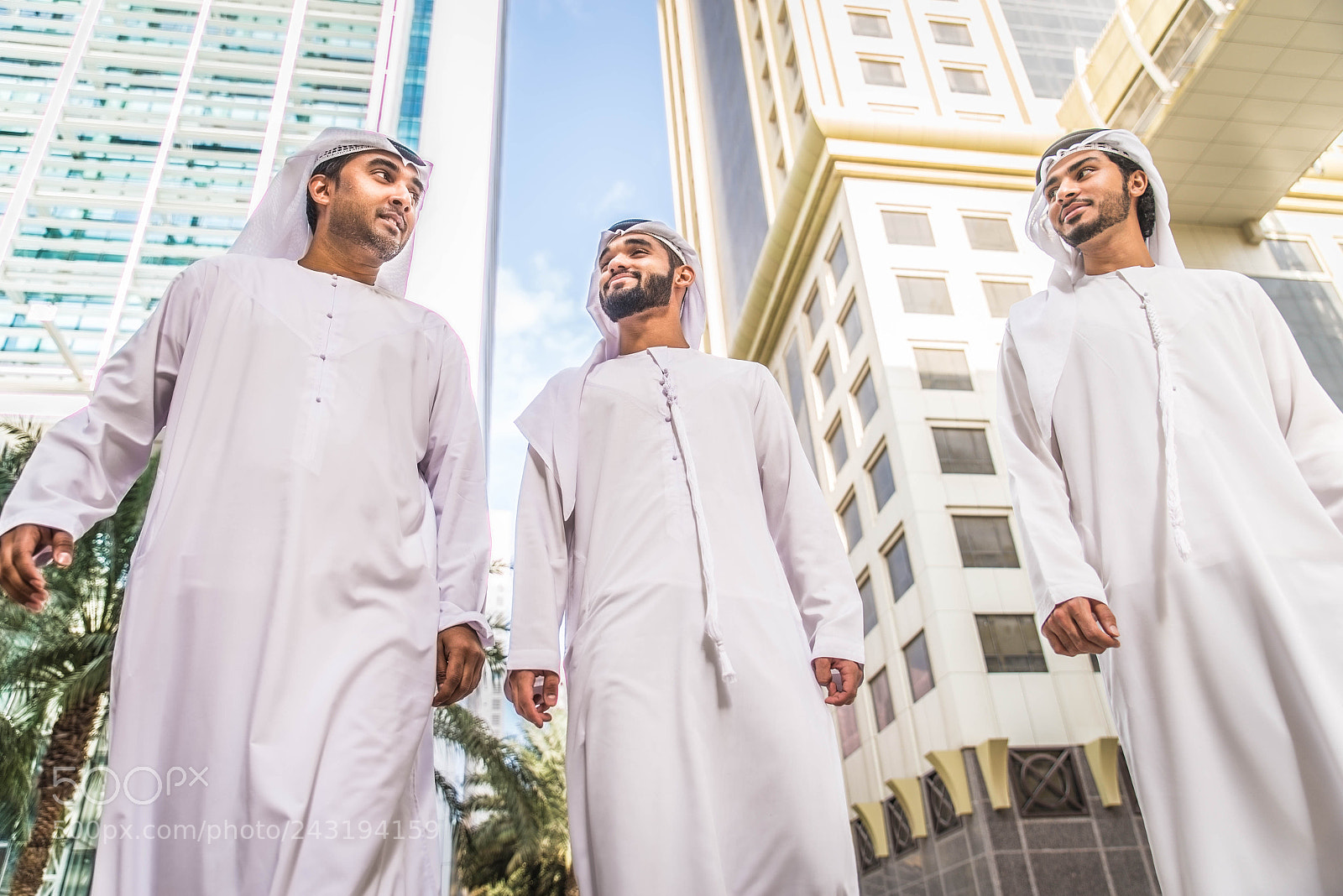 Nikon D610 sample photo. Arabian businessmen meeting outdoors photography