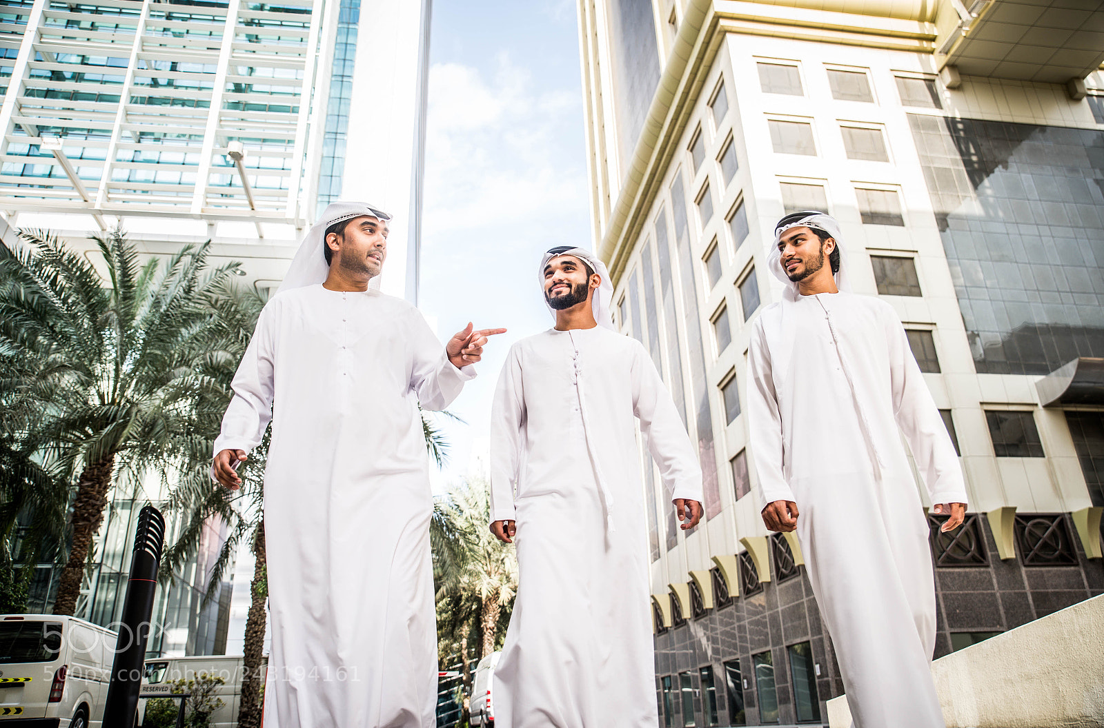 Nikon D610 sample photo. Arabian businessmen meeting outdoors photography