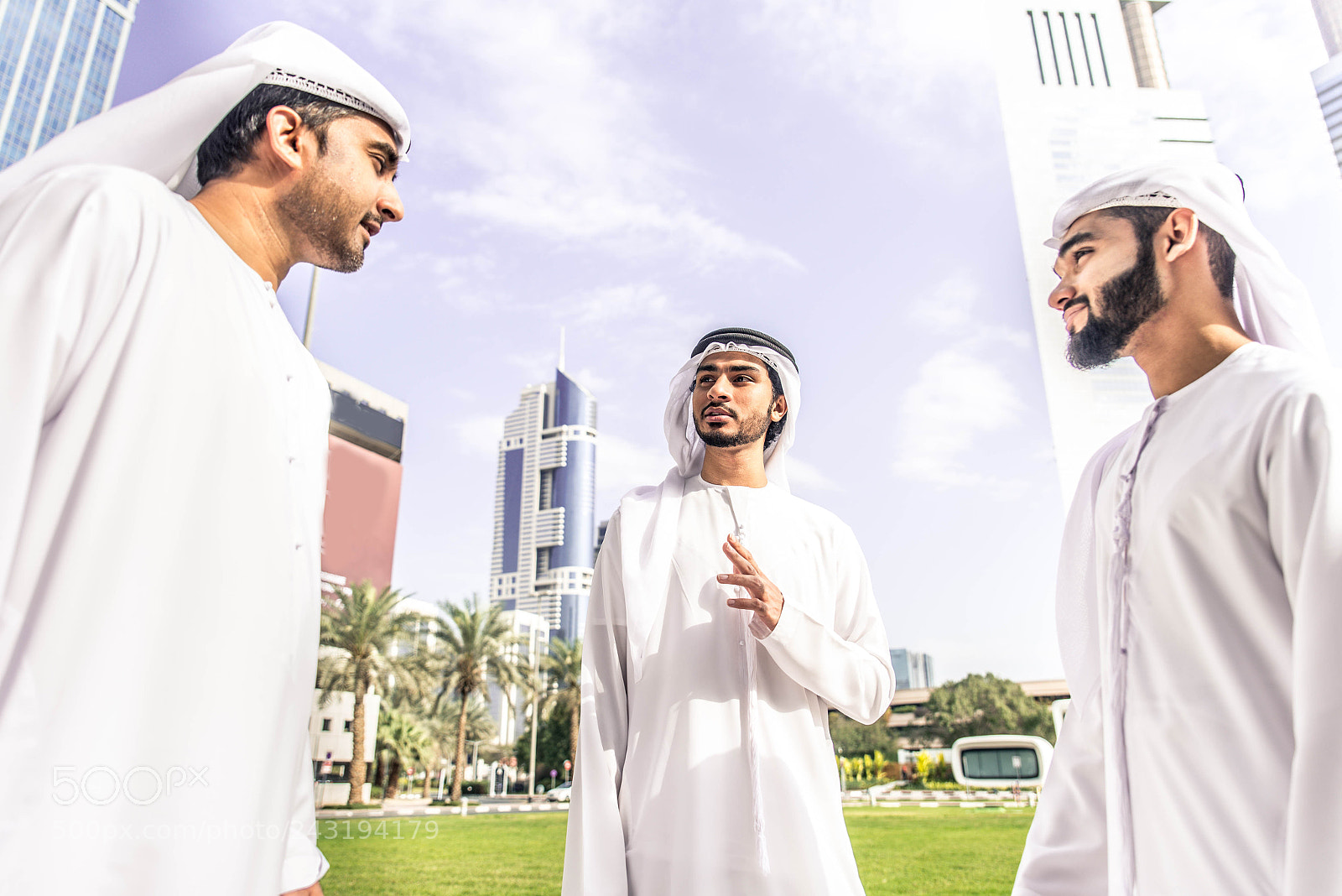 Nikon D610 sample photo. Arabian businessmen meeting outdoors photography