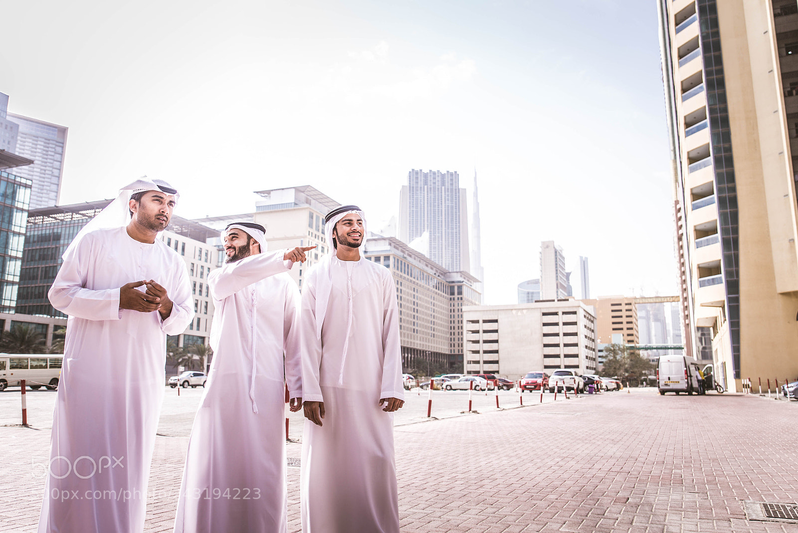 Nikon D610 sample photo. Arabian businessmen meeting outdoors photography