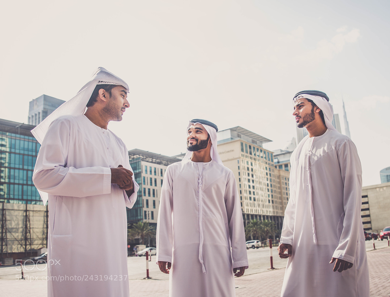Nikon D610 sample photo. Arabian businessmen meeting outdoors photography
