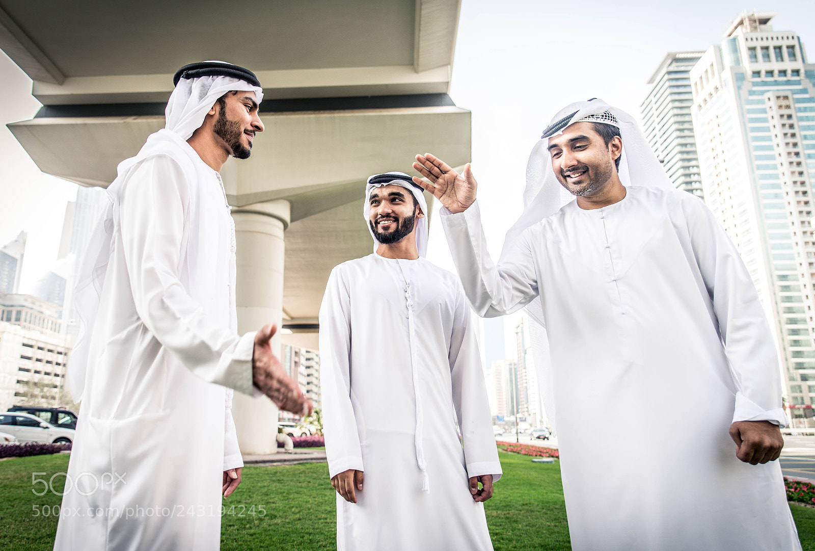 Nikon D610 sample photo. Arabian businessmen meeting outdoors photography