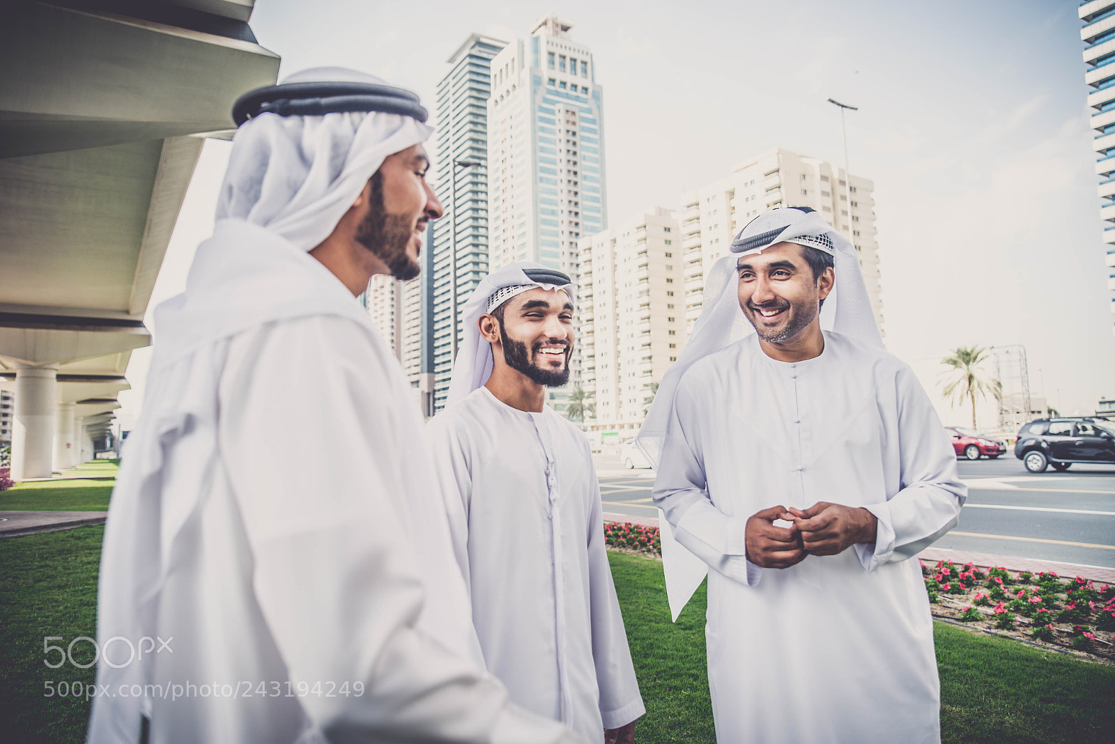 Nikon D610 sample photo. Arabian businessmen meeting outdoors photography