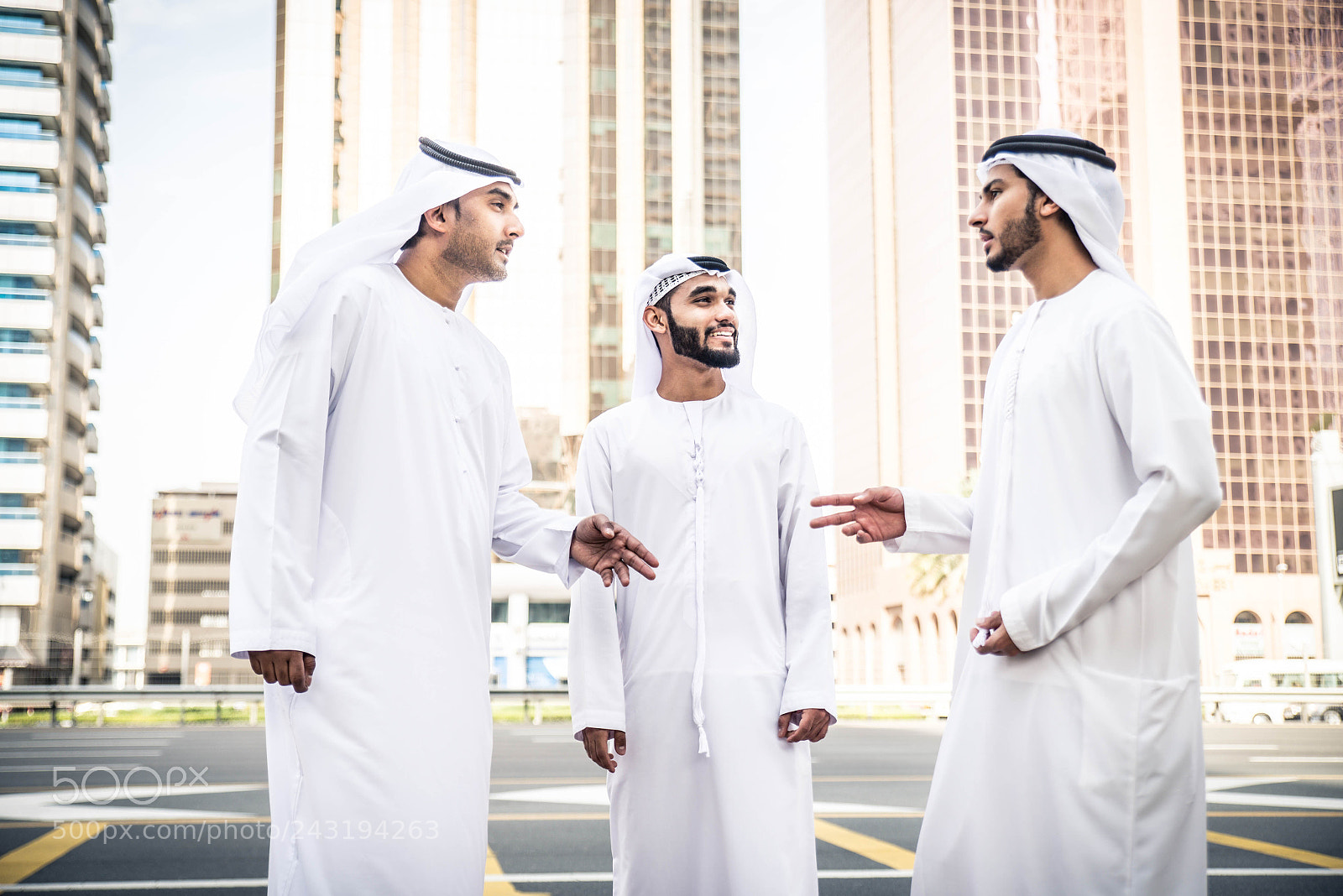Nikon D610 sample photo. Arabian businessmen meeting outdoors photography