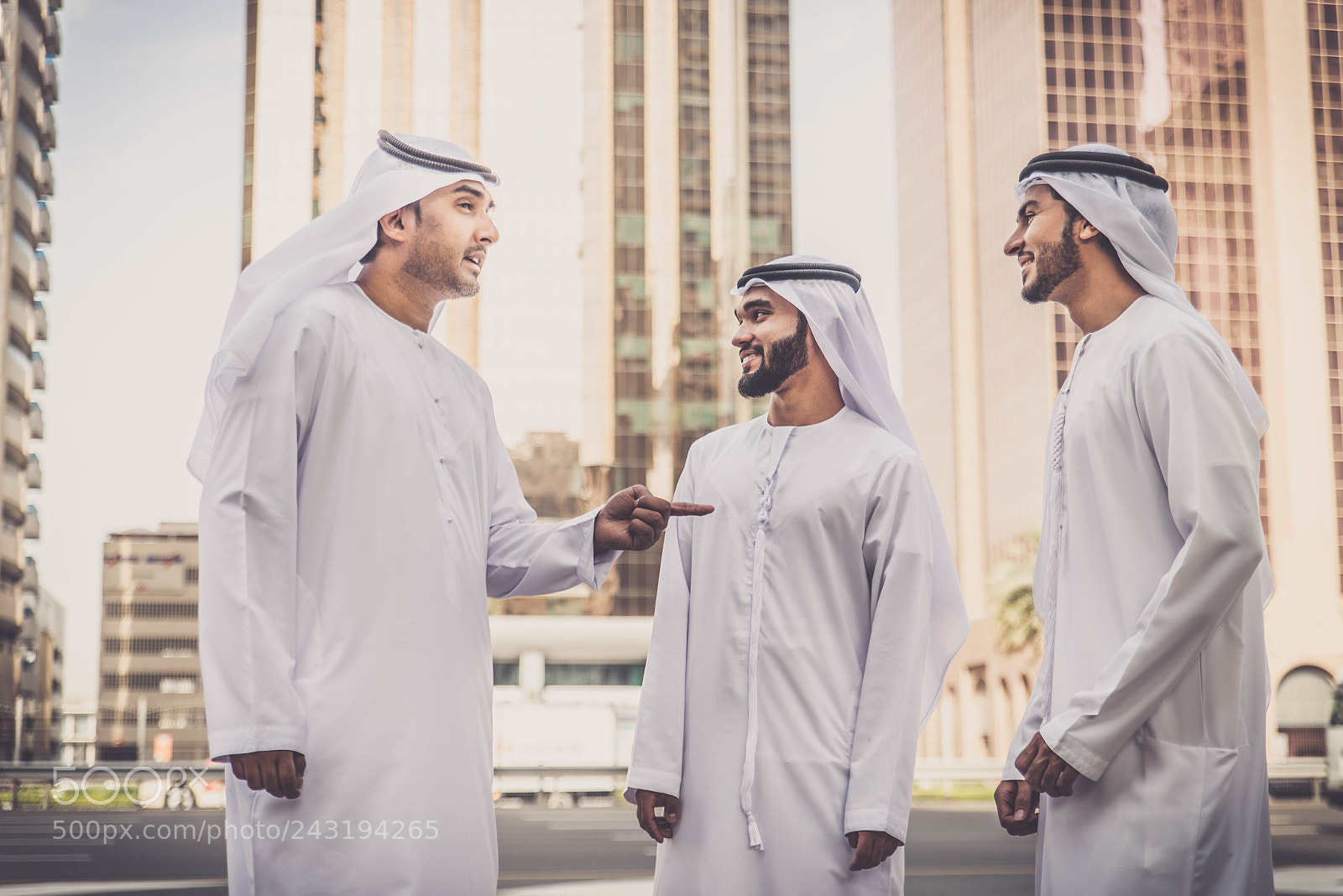 Nikon D610 sample photo. Arabian businessmen meeting outdoors photography