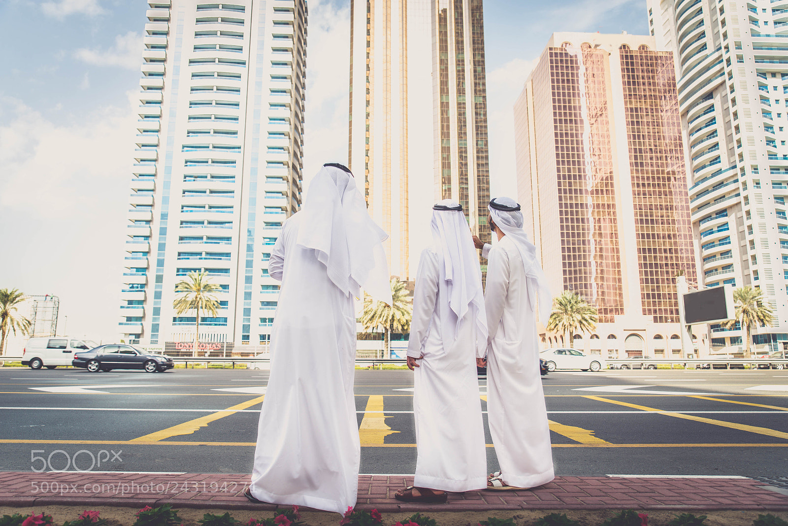 Nikon D610 sample photo. Arabian businessmen meeting outdoors photography