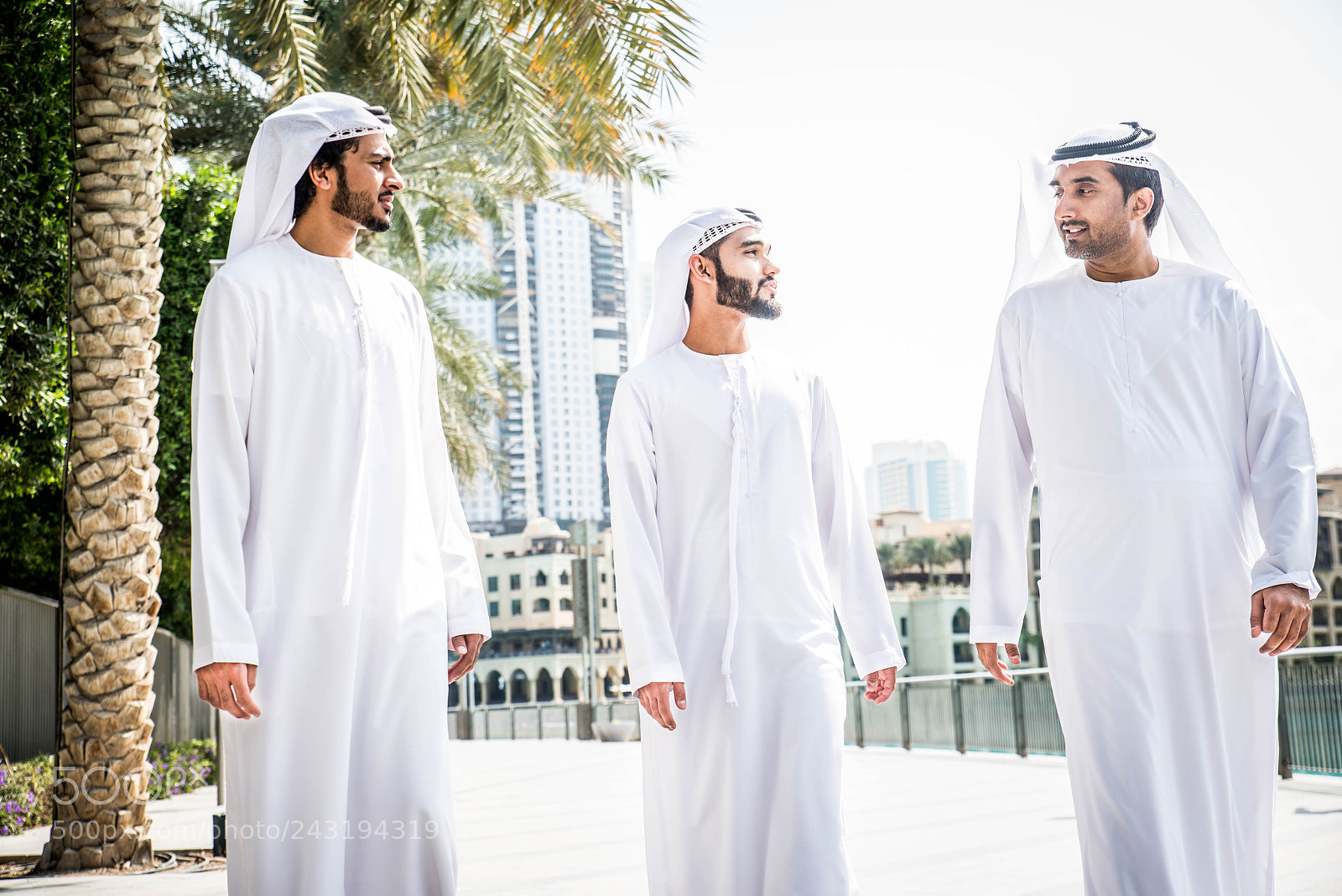 Nikon D610 sample photo. Arabian businessmen meeting outdoors photography