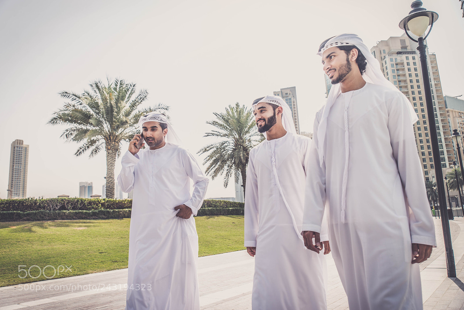 Nikon D610 sample photo. Arabian businessmen meeting outdoors photography