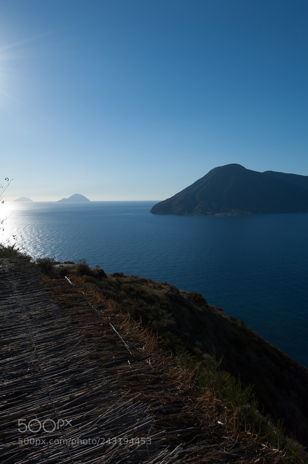 Nikon D70s sample photo. Aeolian islands from lipari. photography