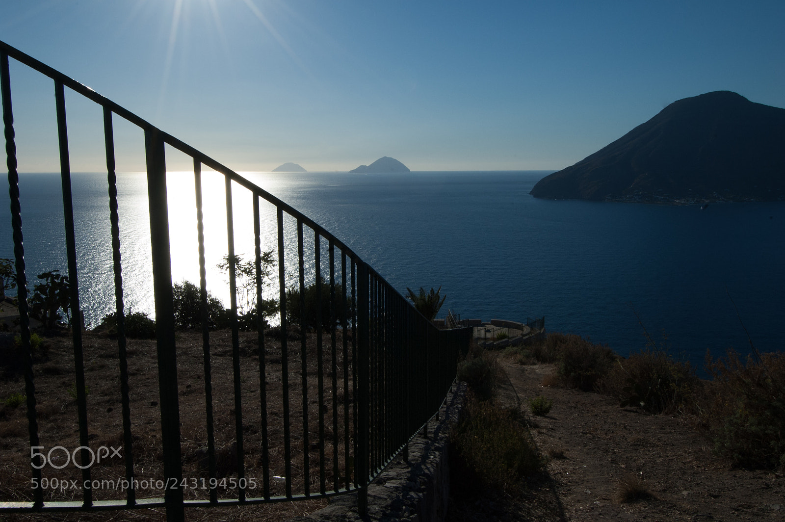 Nikon D70s sample photo. Aeolian islands from lipari. photography