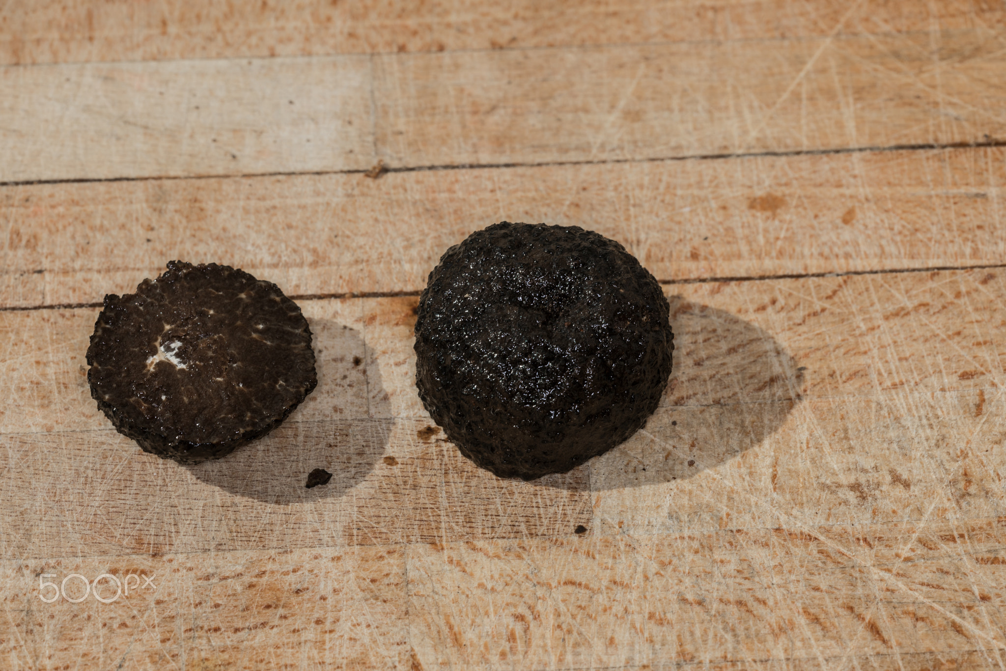 black truffle isolated