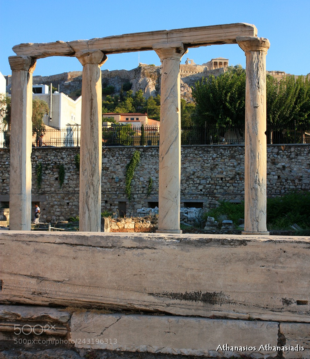 Canon EOS 450D (EOS Rebel XSi / EOS Kiss X2) sample photo. Athens  - acropolis photography
