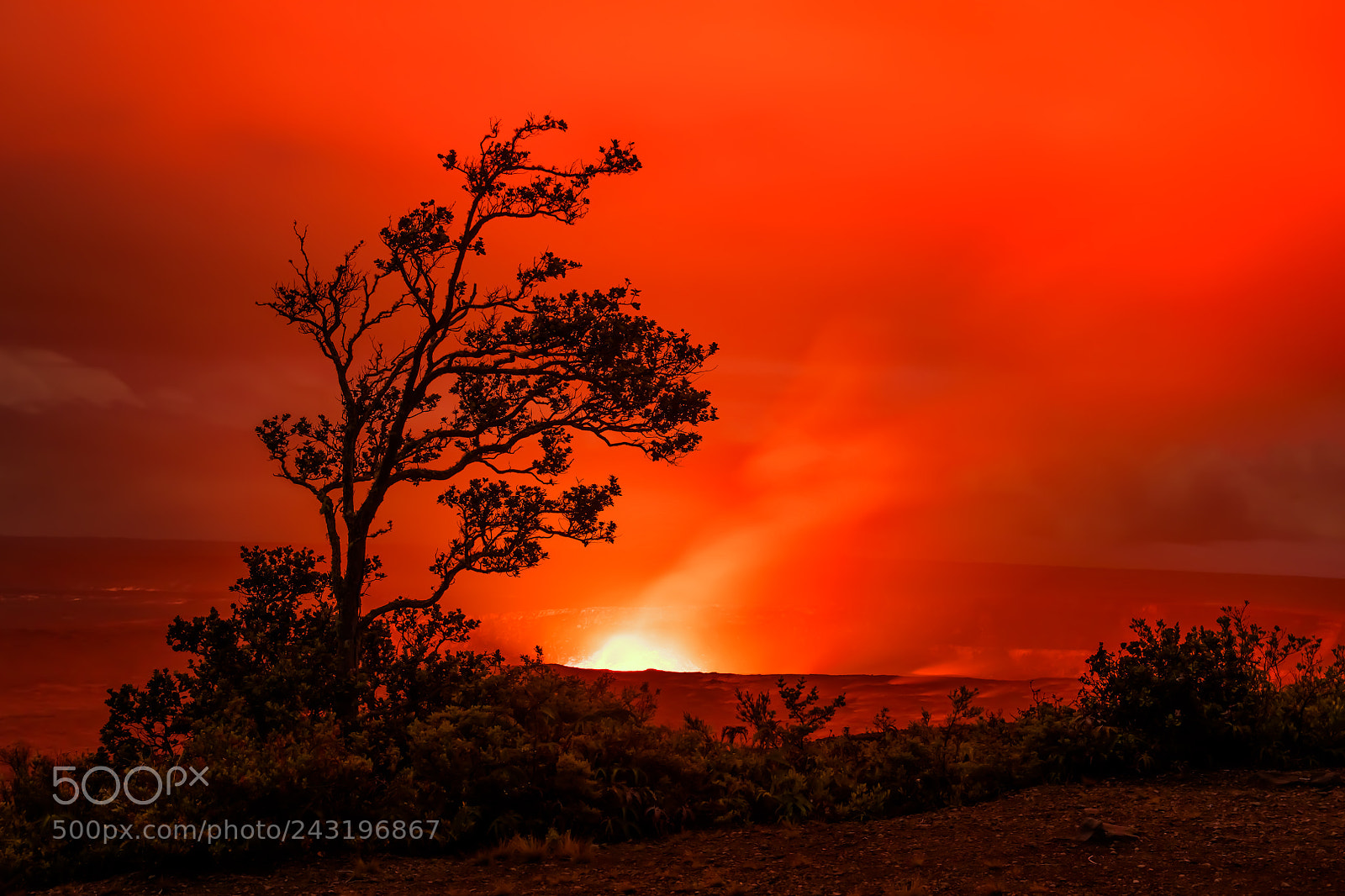 Nikon D850 sample photo. Kilauea crater photography