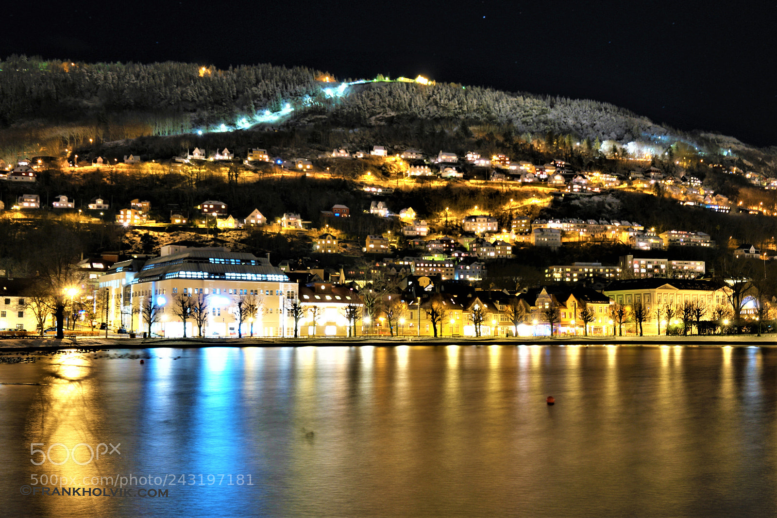 Samsung NX1 sample photo. Winter image towards fjellsiden photography