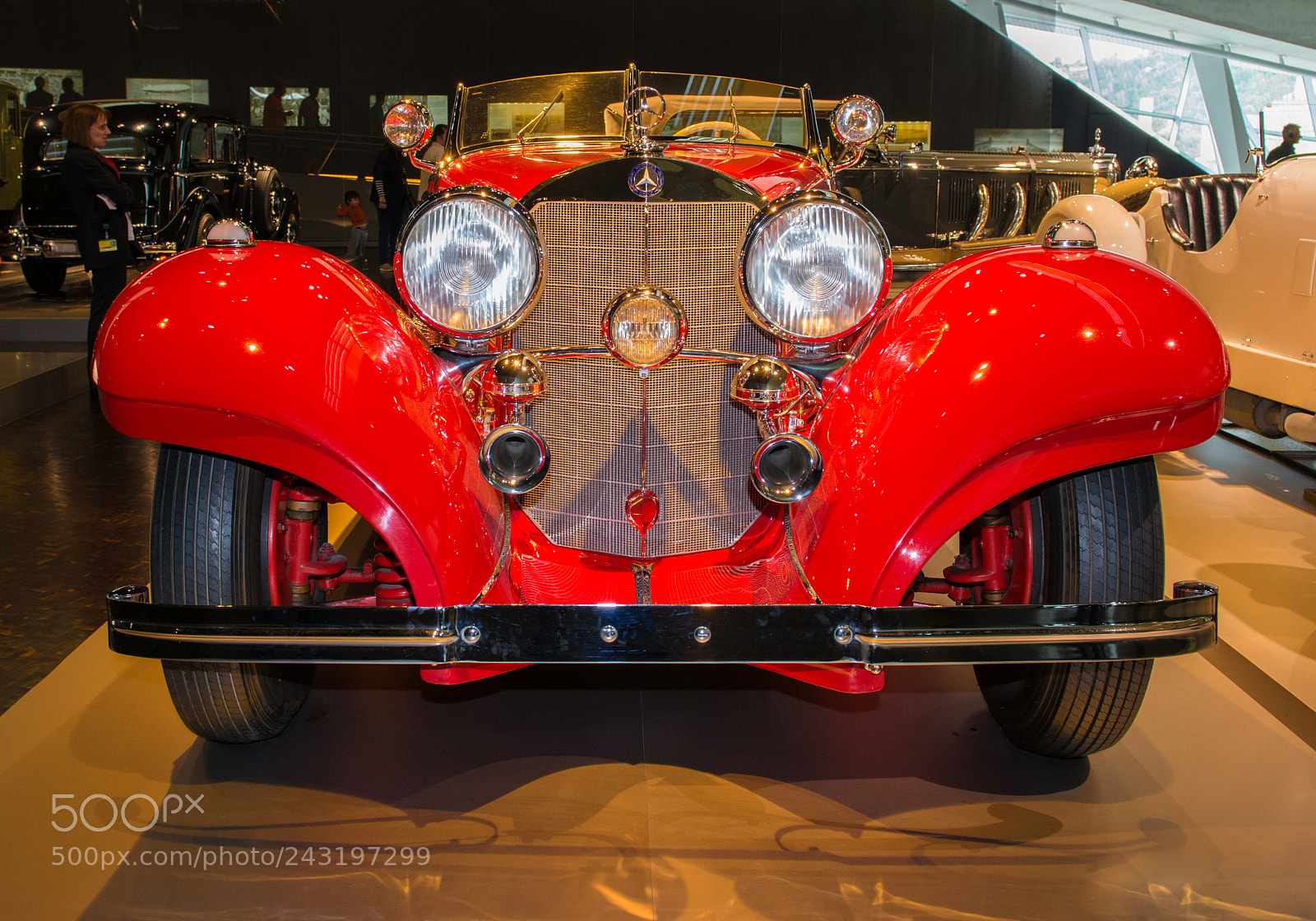 Nikon D800 sample photo. Red mercedes photography