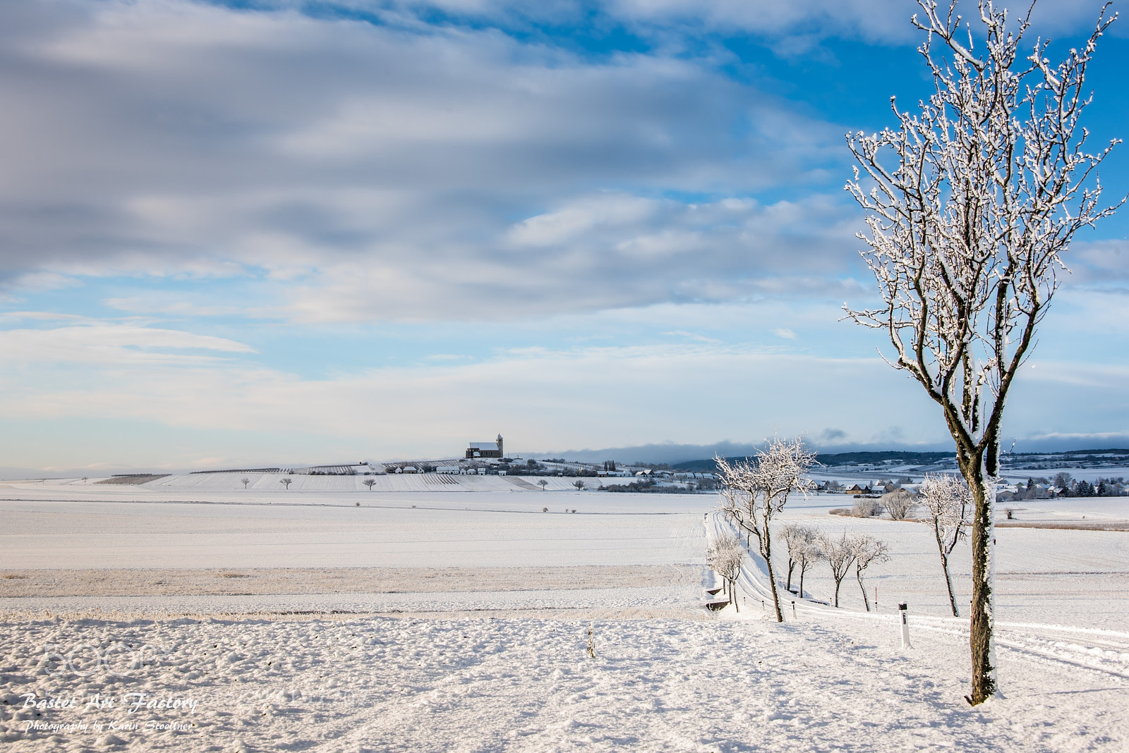 Nikon D810 sample photo. Wartberg in winter photography
