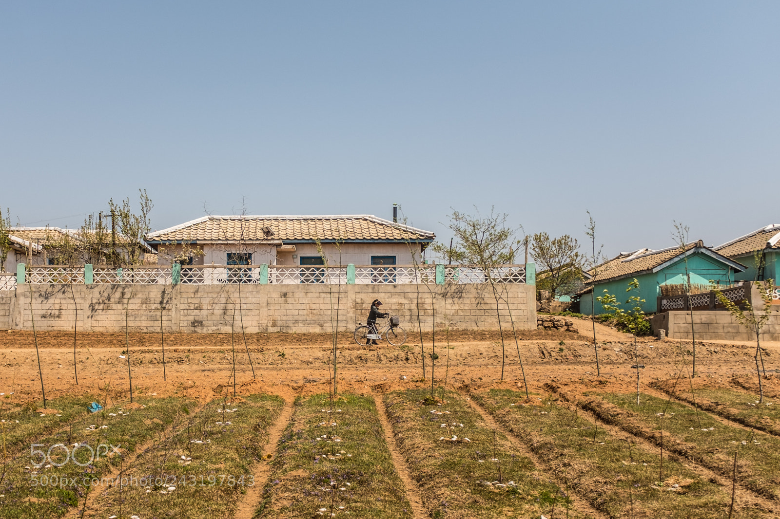 Fujifilm X100F sample photo. Rural sinuiju, north korea photography
