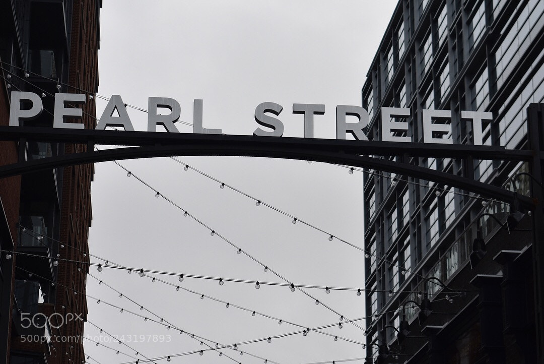 Nikon D3400 sample photo. Pearl street photography