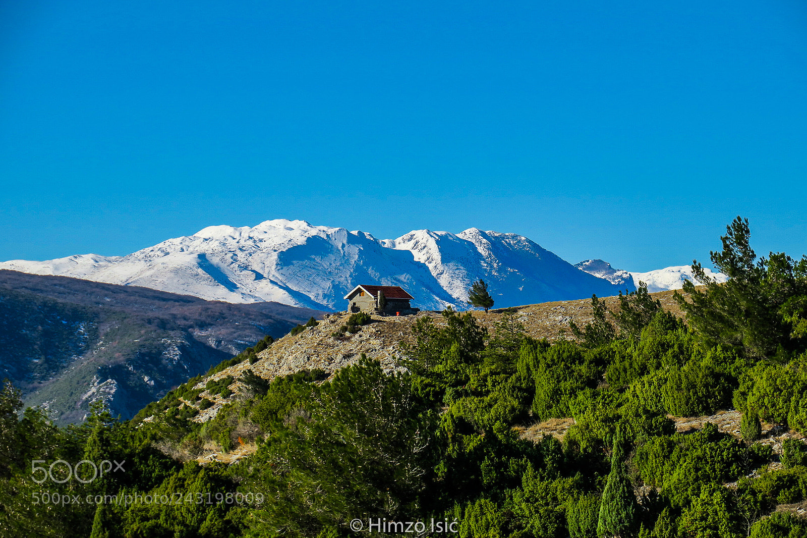 Canon PowerShot G3 X sample photo. Kućica na brdu photography