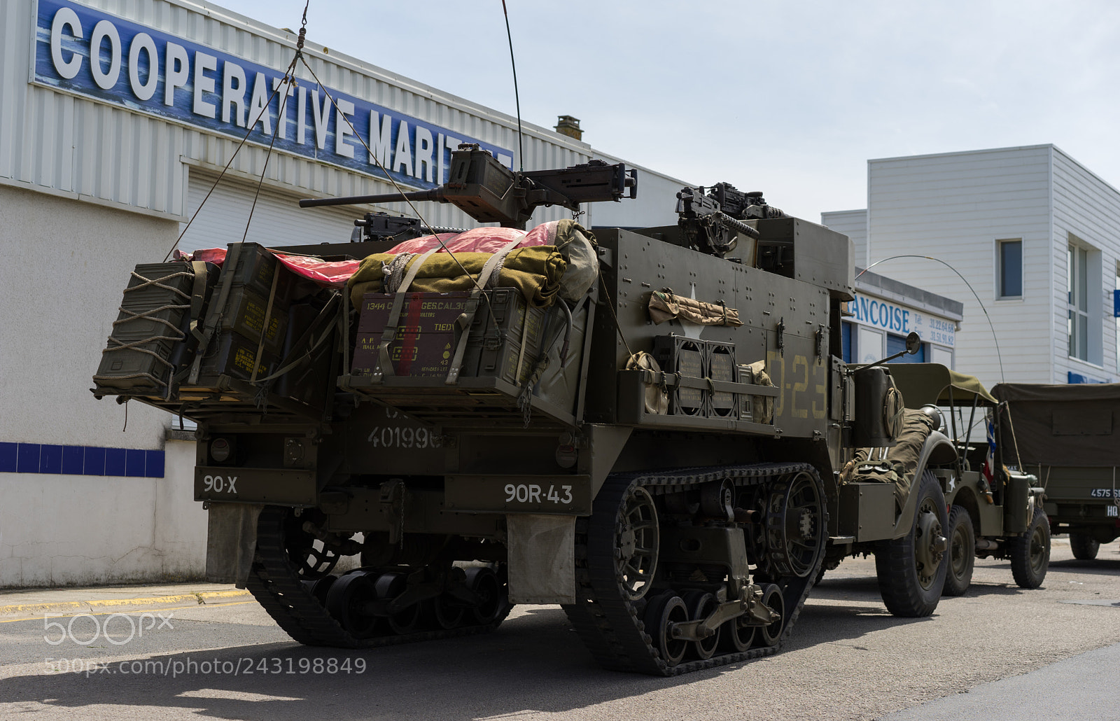 Sony a7 II sample photo. Half-track 1944 photography