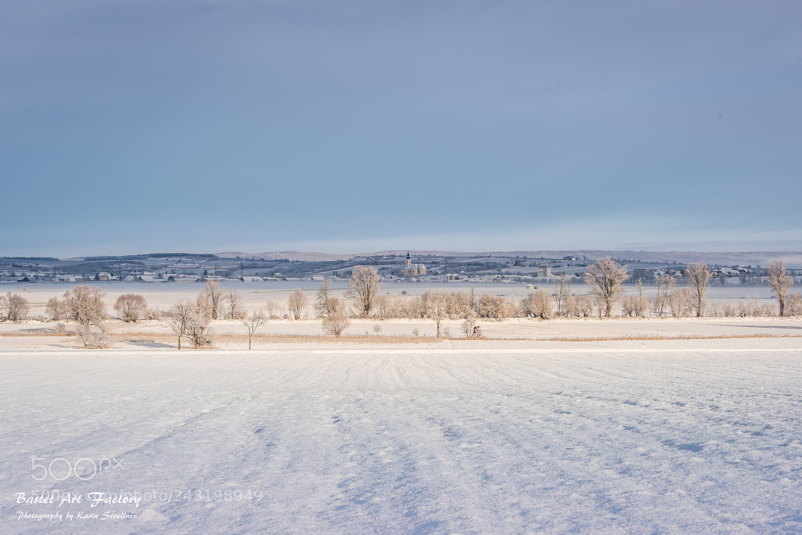 Nikon D810 sample photo. Lower austria in winter photography