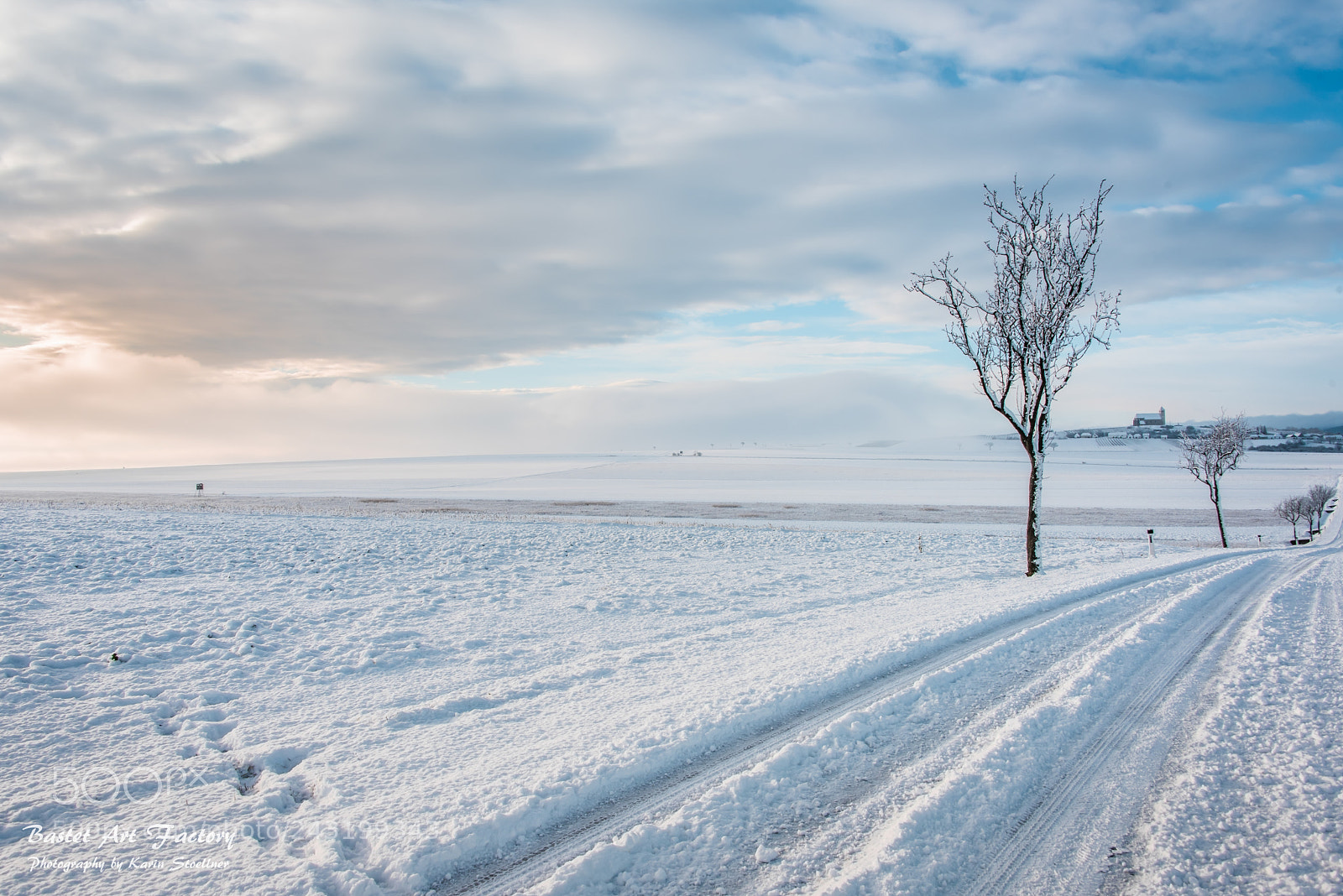 Nikon D810 sample photo. Foodsteps in a snowy photography