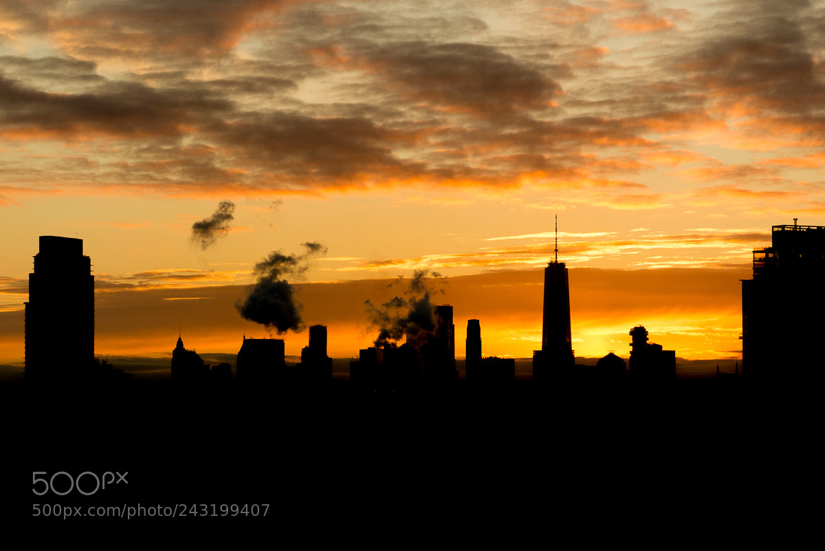 Nikon D610 sample photo. Driving into manhattan as photography