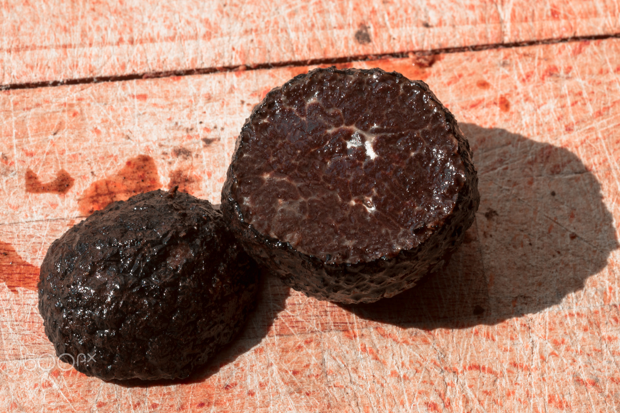 black truffle isolated