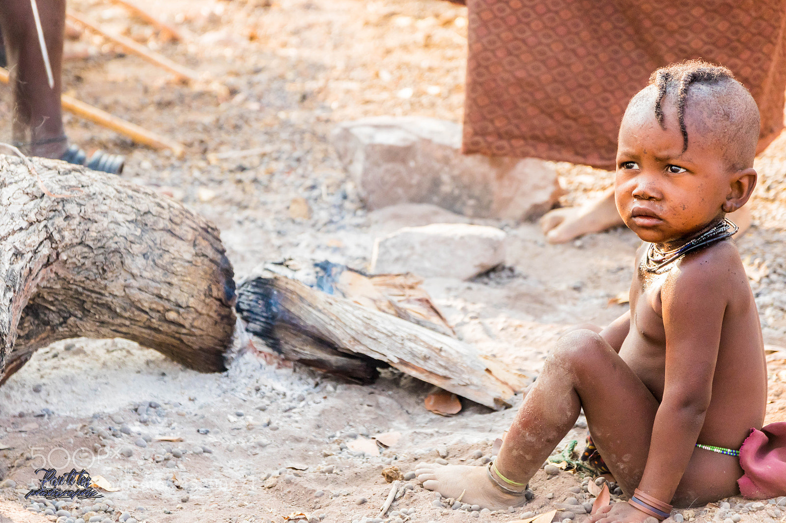 Canon EOS 7D Mark II sample photo. Himba's baby_ namibie photography