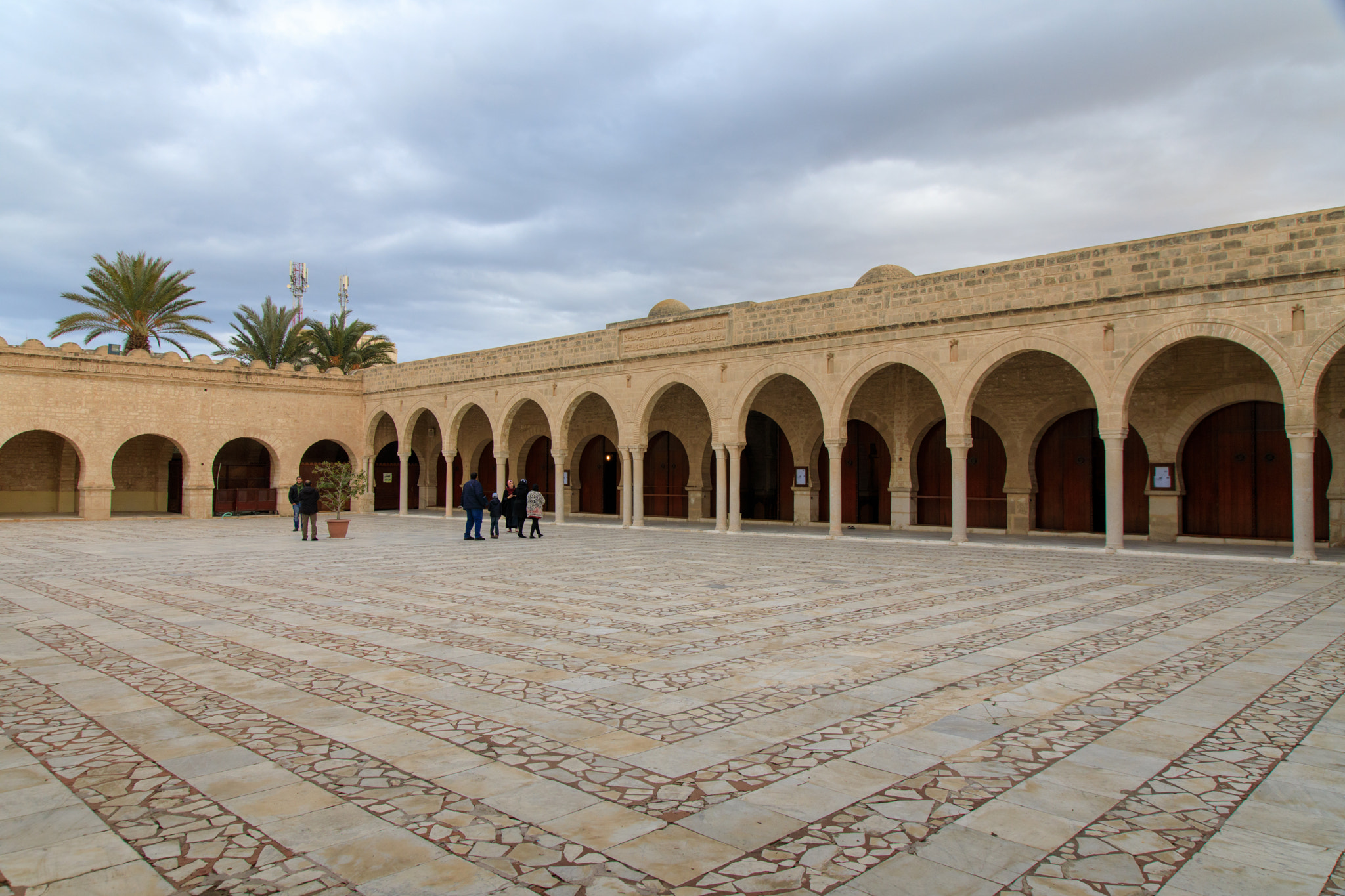 The Sahen (Courtyard) of The Great Masjid of Sousse