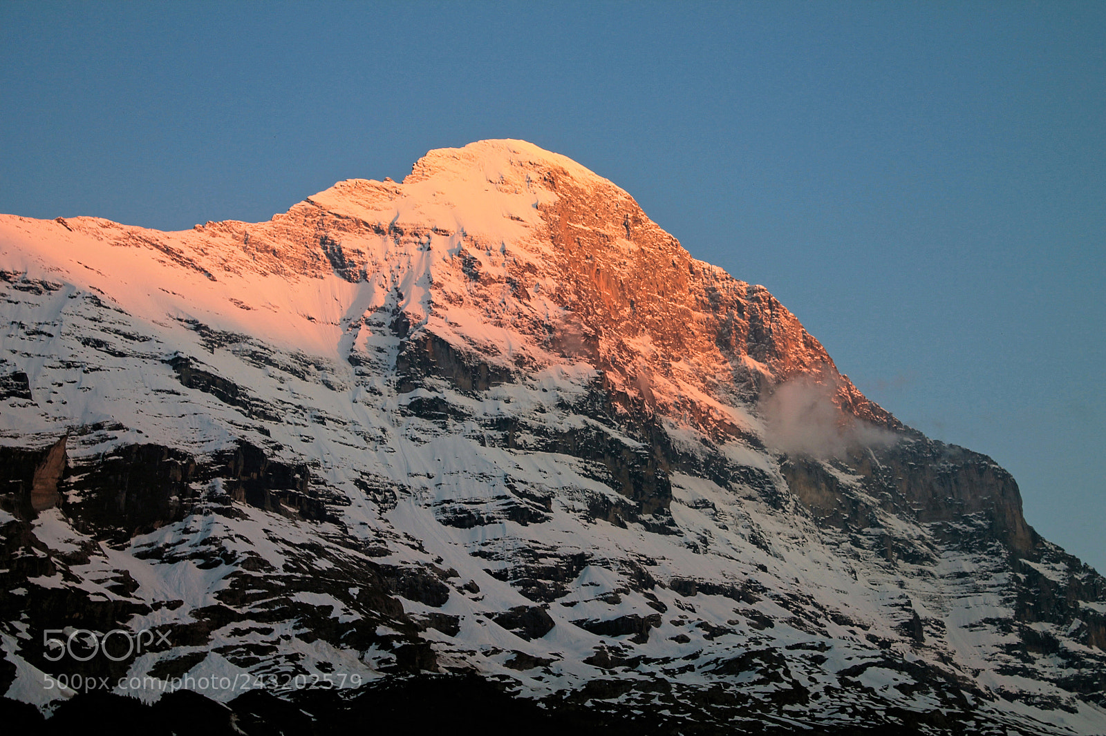 Canon EOS 1100D (EOS Rebel T3 / EOS Kiss X50) sample photo. Mount eiger north face photography