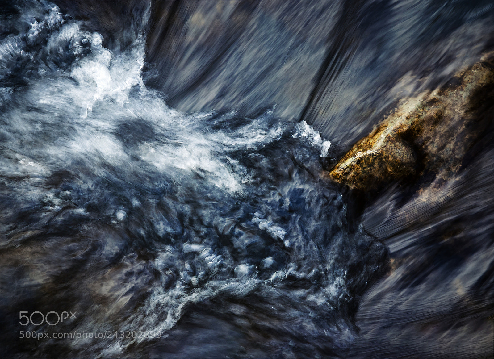 Nikon D5500 sample photo. Abstract rapids of the photography