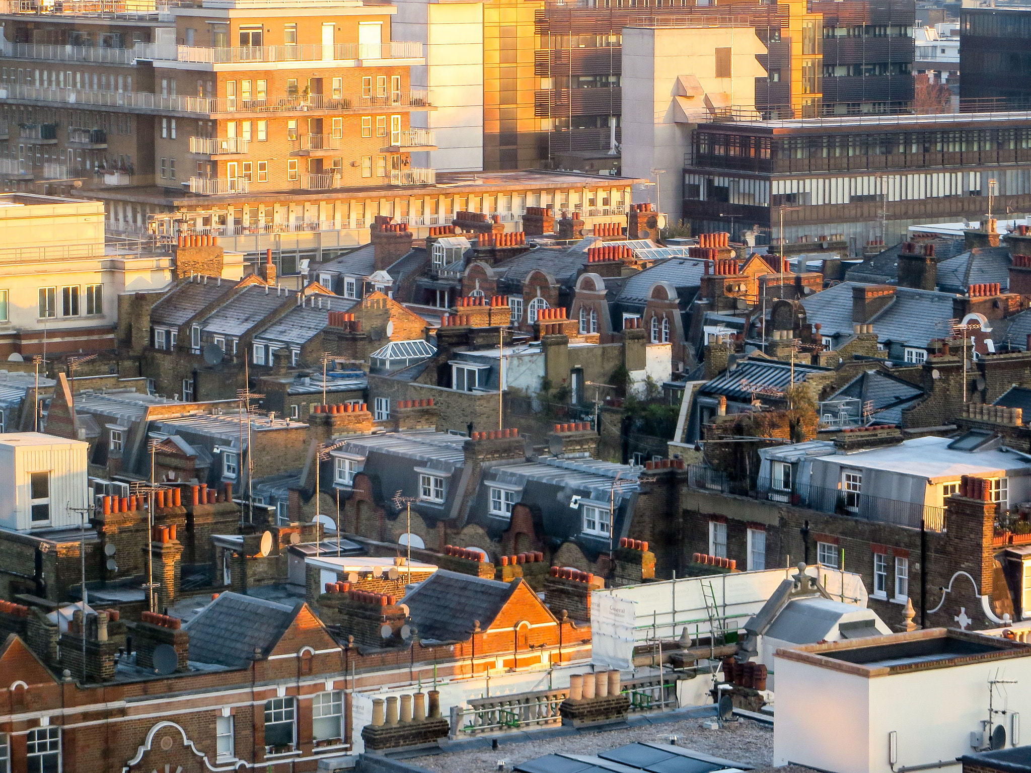 Canon PowerShot SX280 HS sample photo. London chimneys photography