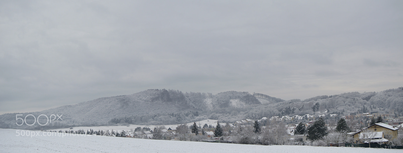 Nikon D3200 sample photo. Snowy landscape photography