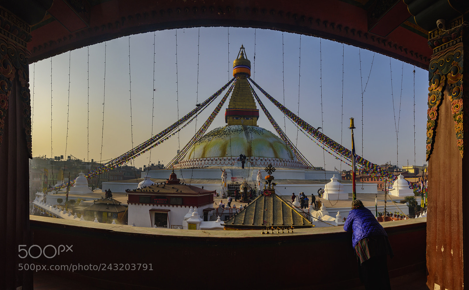 Nikon D7200 sample photo. Framing boudha stupa photography