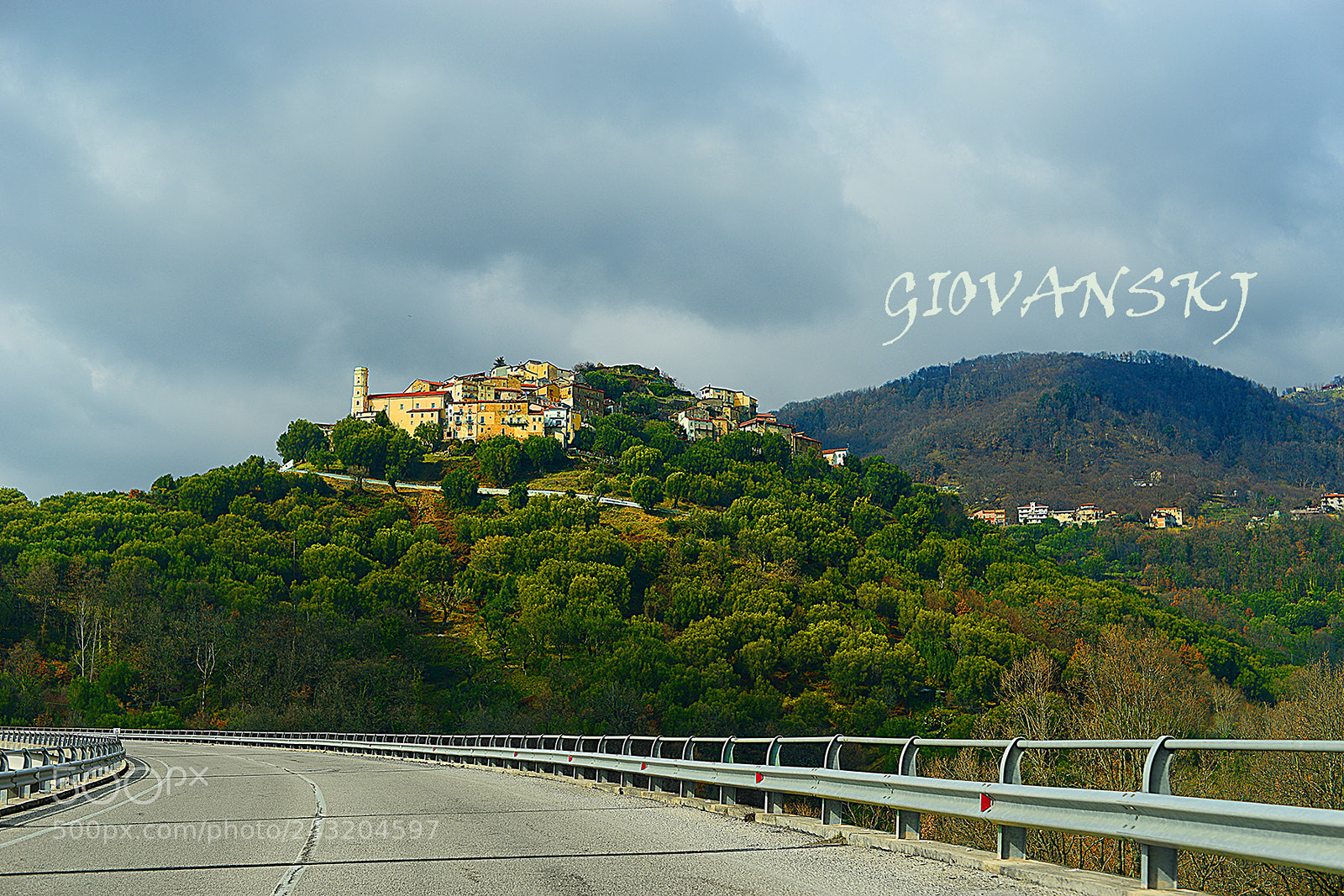 Nikon D800 sample photo. Sulla cilentana il paese photography