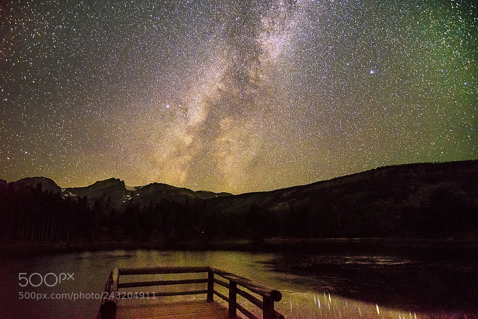 Nikon D610 sample photo. Milky way over sprague photography