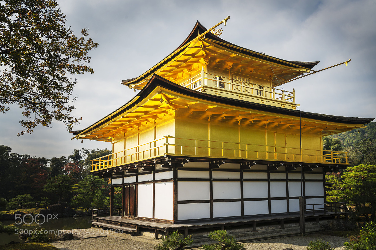 Nikon D610 sample photo. Glittering kinkaku-ji photography