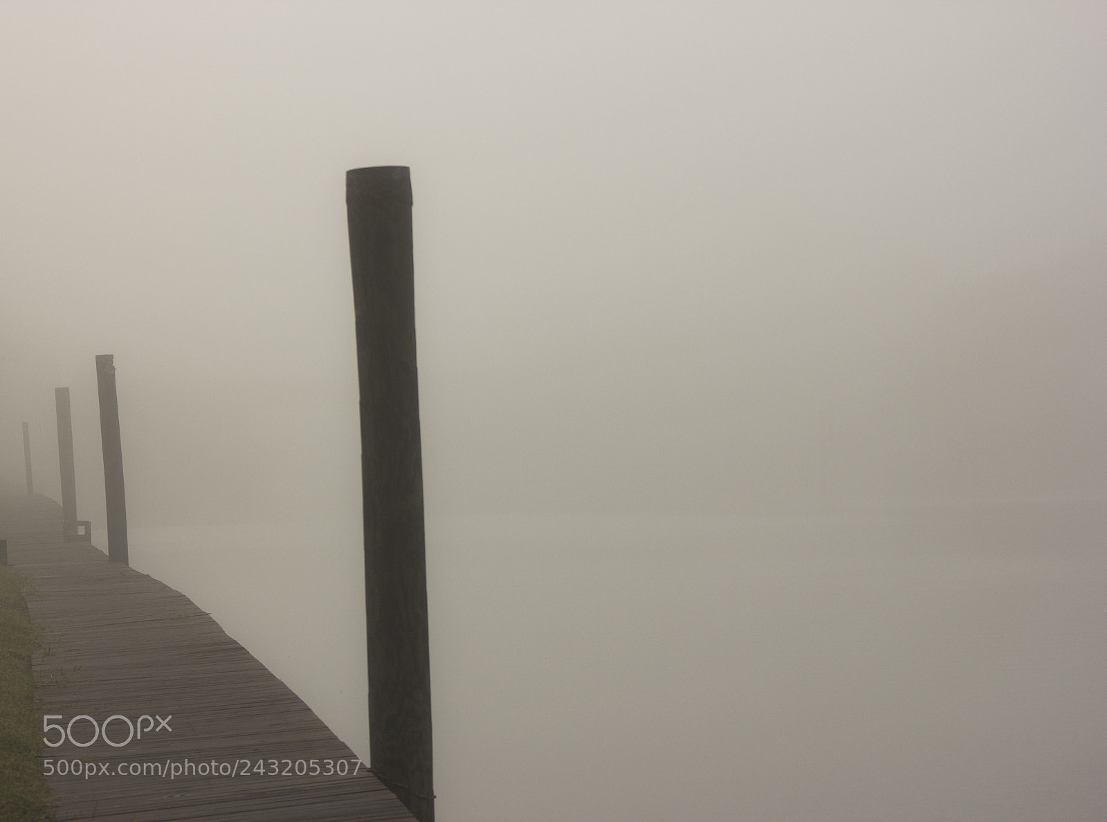 Canon EOS 60D sample photo. Foggy pier photography