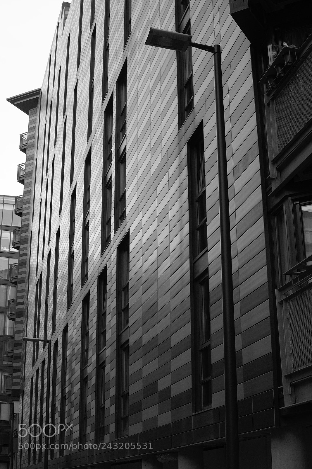 Olympus OM-D E-M1 sample photo. Modern building in edinburgh photography