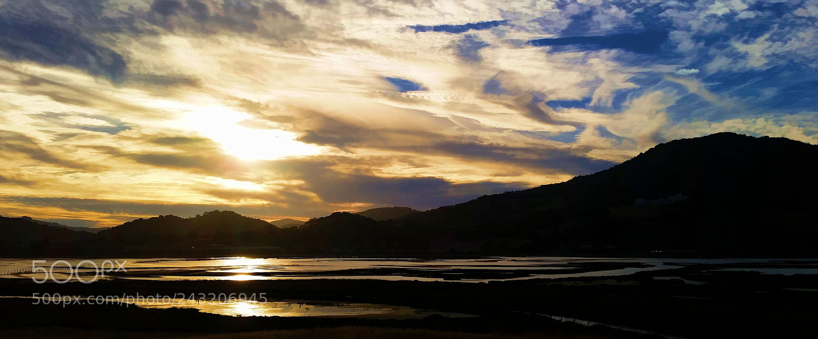 Samsung Galaxy S5 sample photo. Sunset over rush creek photography