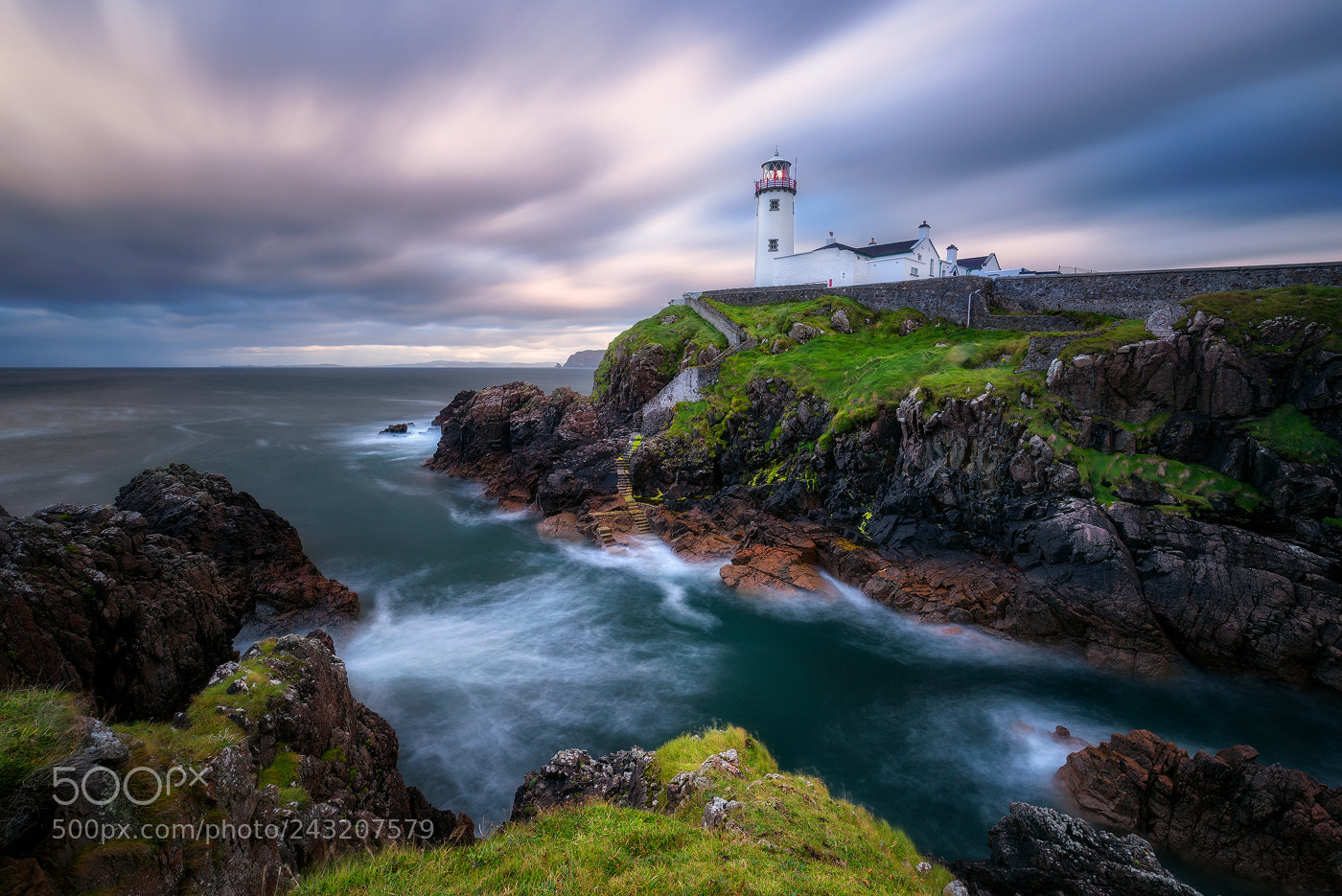 Nikon D810 sample photo. Fanad head lighthouse photography