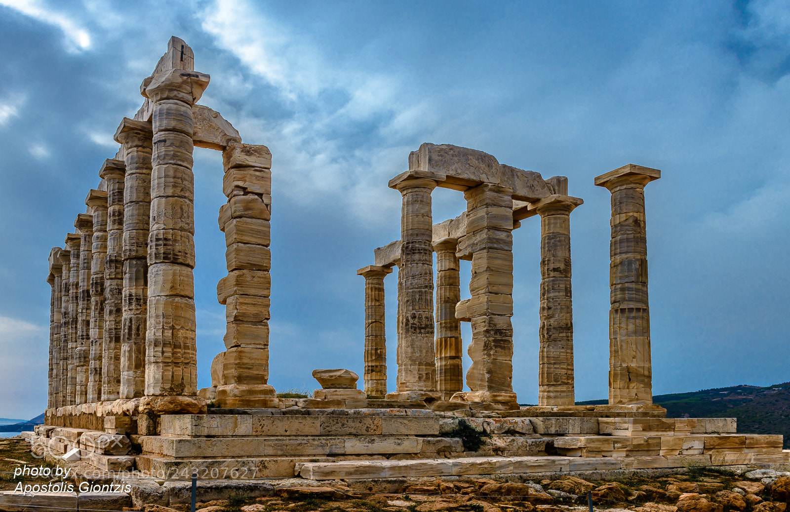 Nikon D800E sample photo. Temple of poseidon, at photography