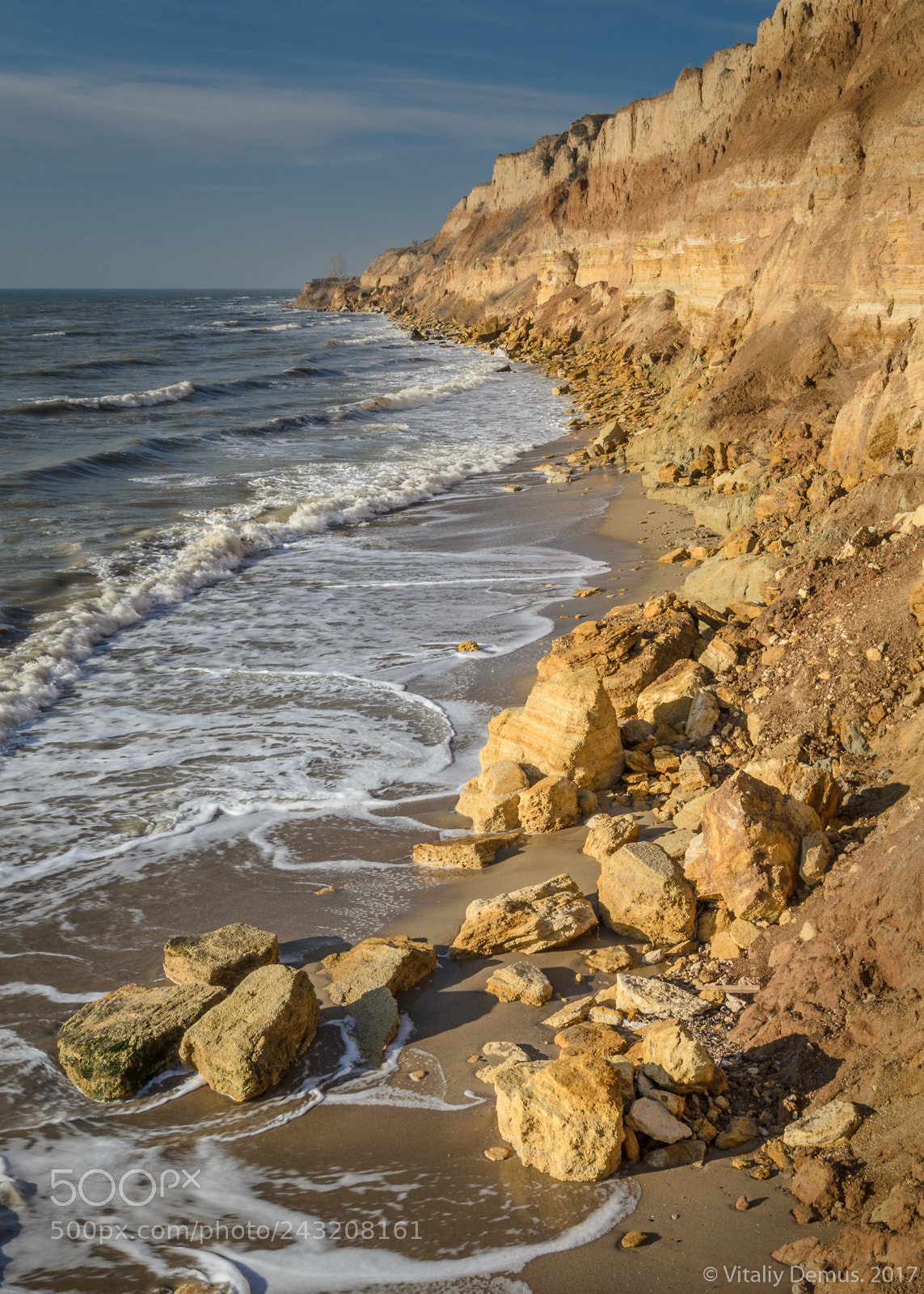 Nikon D5100 sample photo. Stones chaos and waves photography
