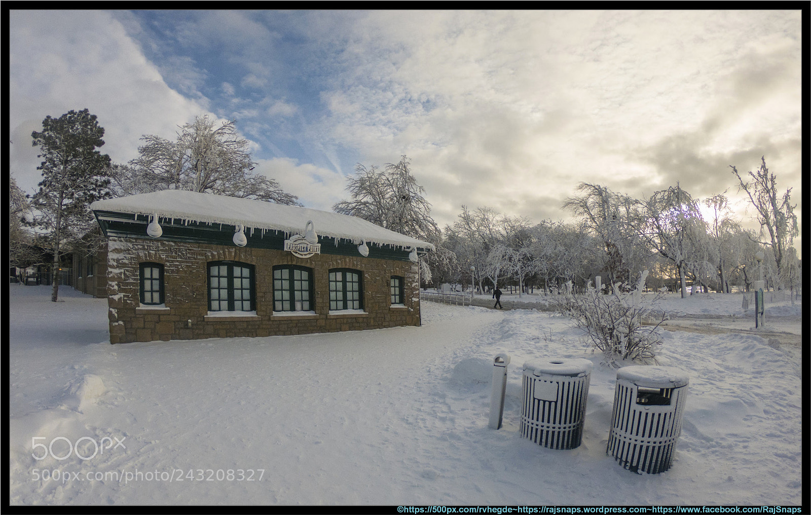 GoPro Hero6 Black sample photo. Deep winter house photography